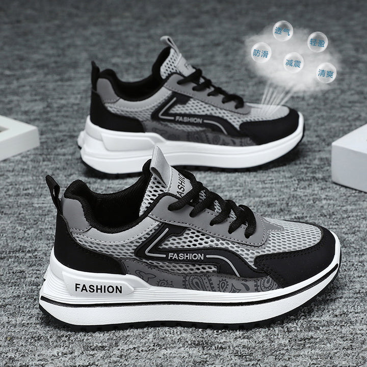 Femme Trendy Mesh-betonede Sneakers Stilla