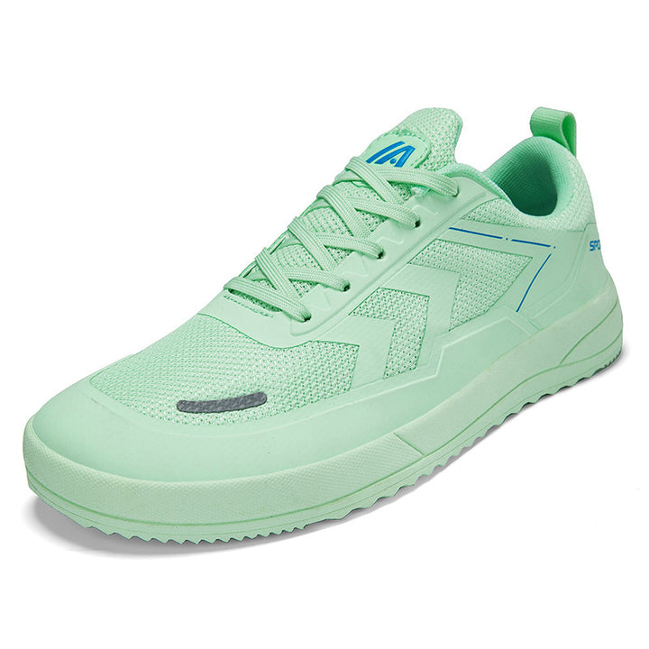 Unisex nan urbane åndbar mesh-sneakers med savtakket greb sål og polstret indgang Skovae