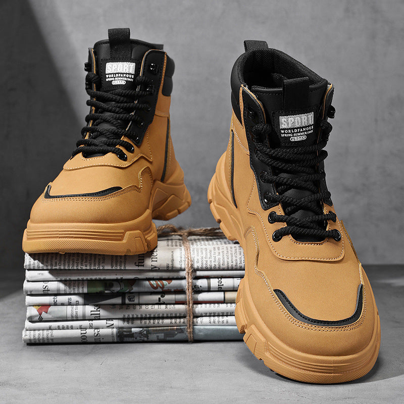 Femme Rugged High-Top Mode Sneakers Stilla