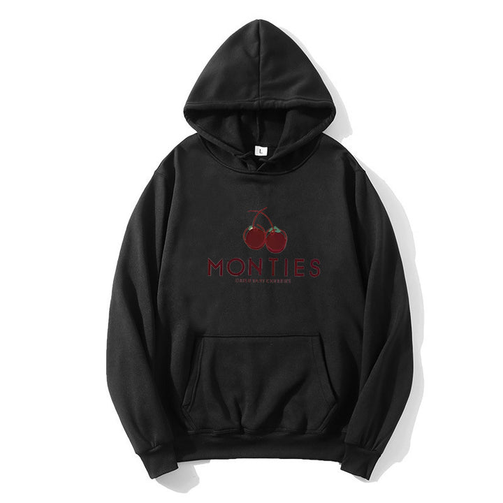 Kvindernes hoodie med frugtagtig logo print Skovae