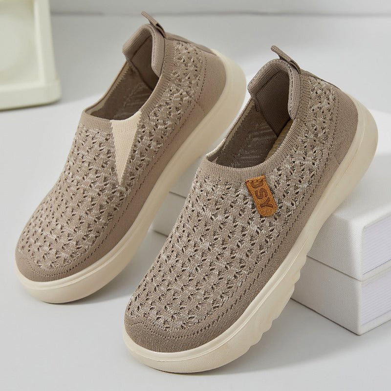 Femme Flexible Slip-On Komfort Sneakers Stilla