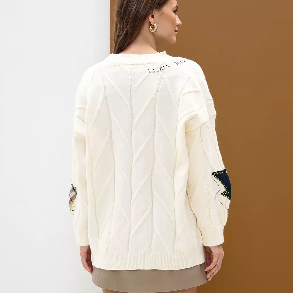 Femme Artistic Overdimensioneret Strikcardigan Stilla