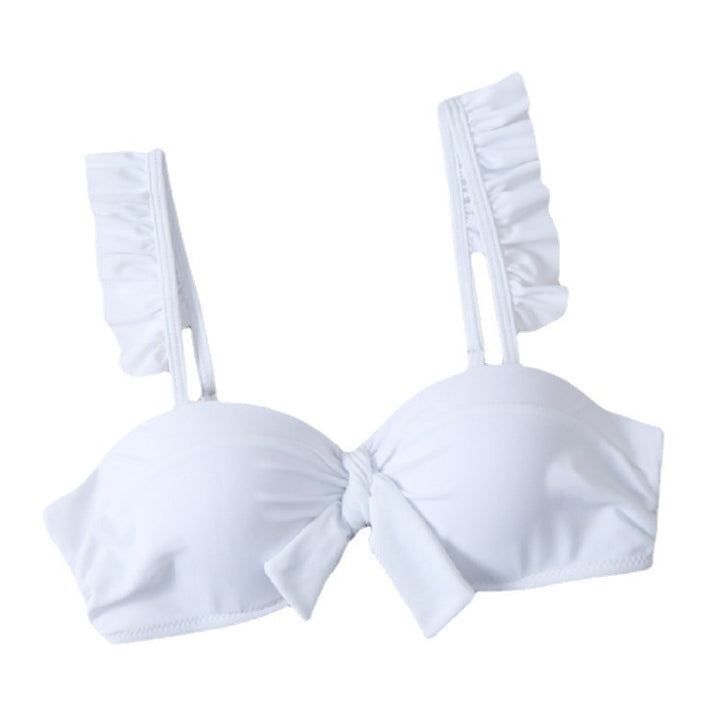 Dame bikini top i trendy knude-design Skovae