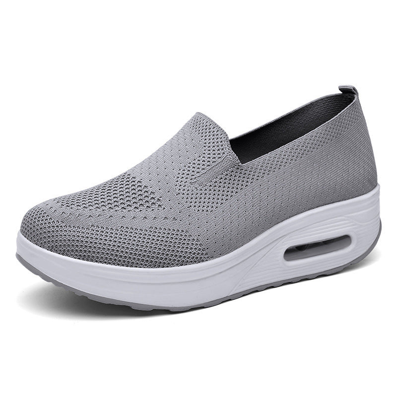 Dame behagelige Slip-On Sneakers med åndbart overmateriale og stødabsorberende sål Stilla