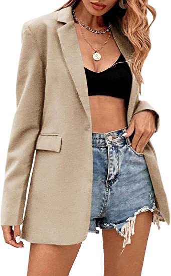 Dame blazer i oversized-stil Stilla