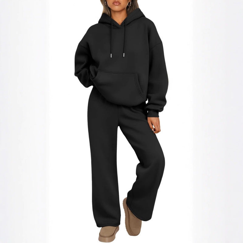 Dame tracksuit med casual snit og praktiske lommer Skovae