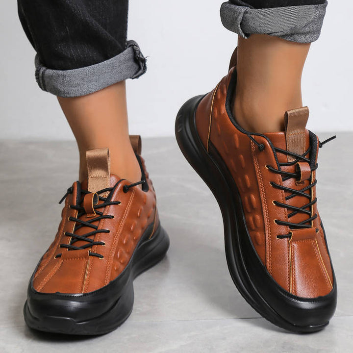 Dame mode Sneakers med åndbart mesh-overflade og polstret sål Stilla