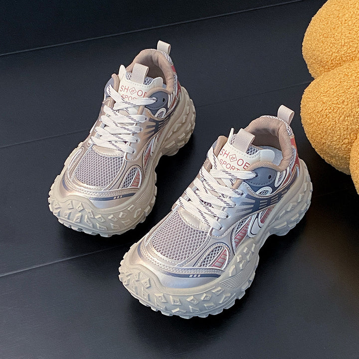 Dame Sporty Sneakers med innovativt støddæmpningssystem og robust sålprofil Stilla