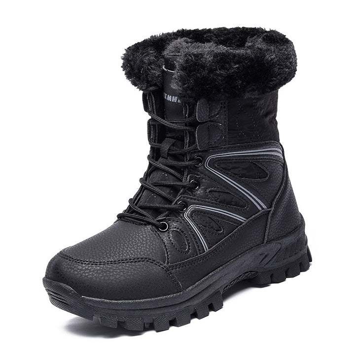 Dame isolerede sneboots med kunstpelsfor Stilla