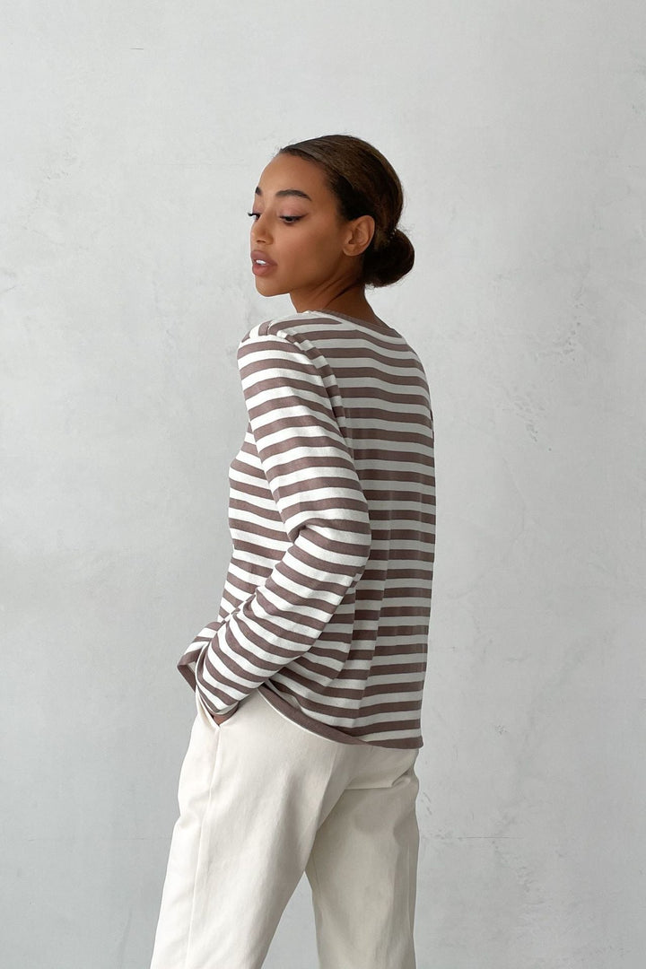 Stilla | Klassisk Stribet Sweater