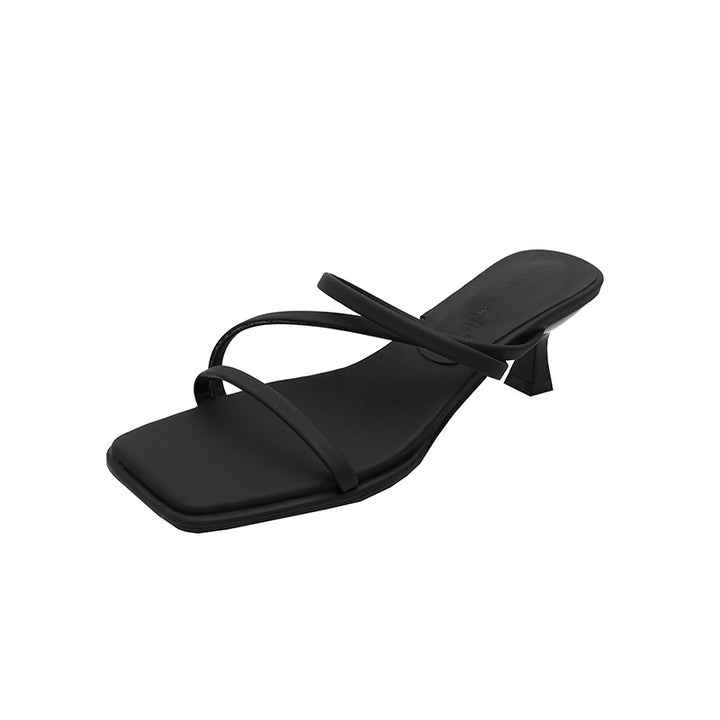 Dame Sling-sandaler med moderne remme og elegant hæl Stilla