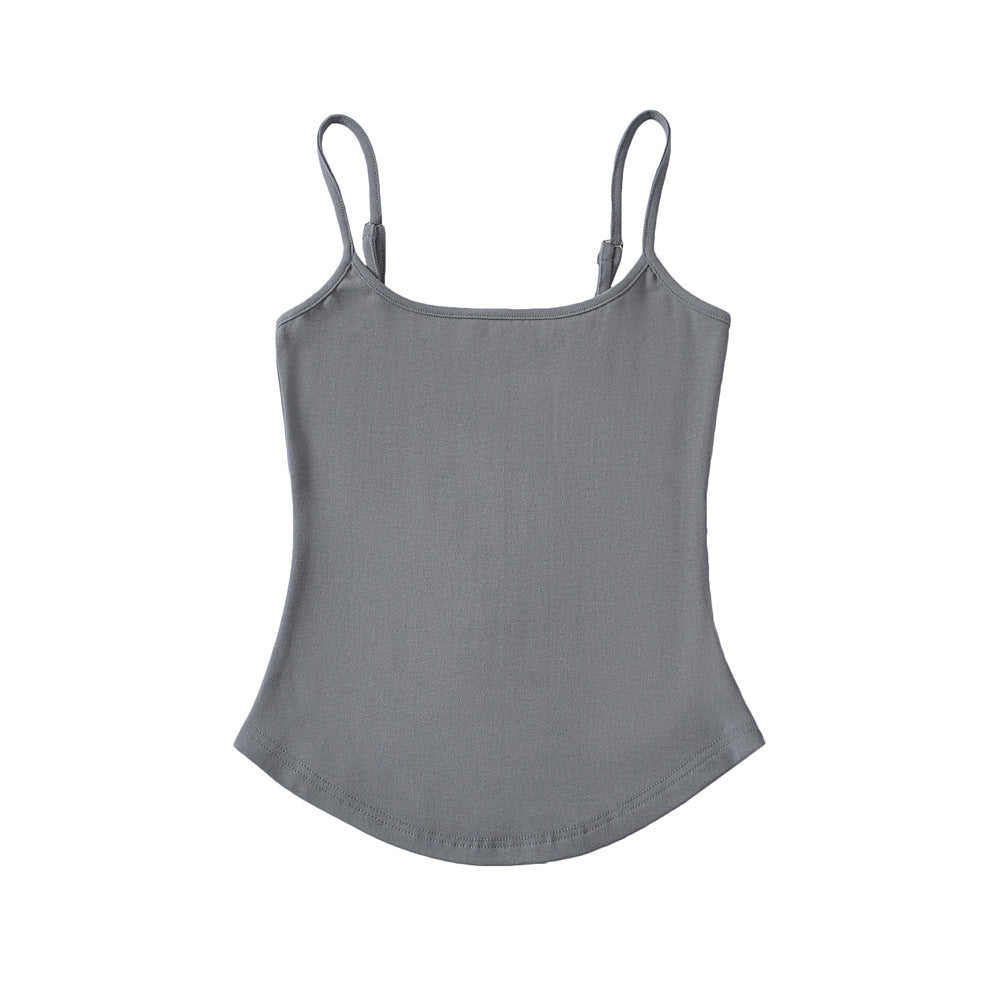 Dame tanktop i åndbart strækmateriale med fin pasform Stilla