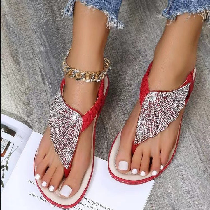 Dame Elegant Pyntede Hæle-Sandaler Stilla