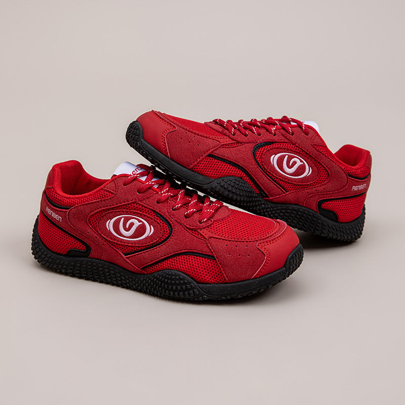 Dame Sporty Sneakers med åndbart mesh-overflade og skridsikker profilsål Stilla