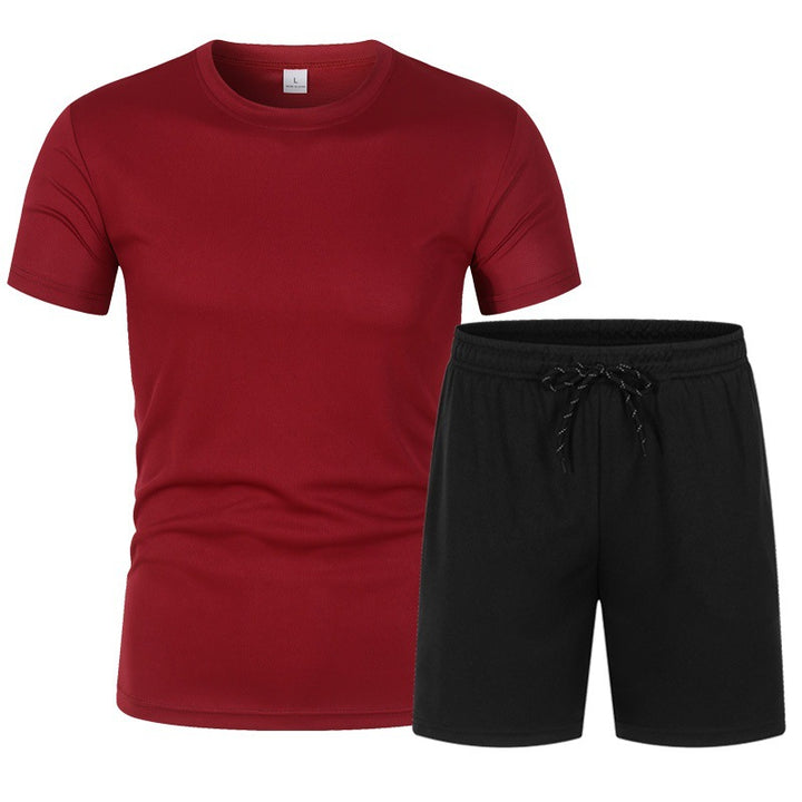 Dame Sporty T-shirt og korte træningsshorts sæt Stilla