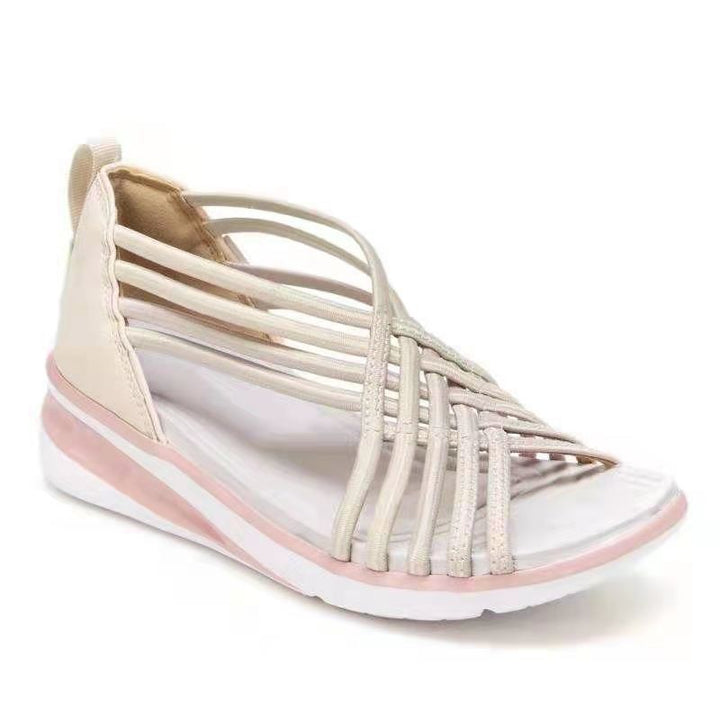 Dame Sporty Sommer-sandaler med ergonomisk fodseng og fleksibel sål Stilla