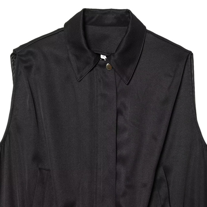 Dame ærmeløs Utility-vest med sidelommer og elastisk bånd Skovae