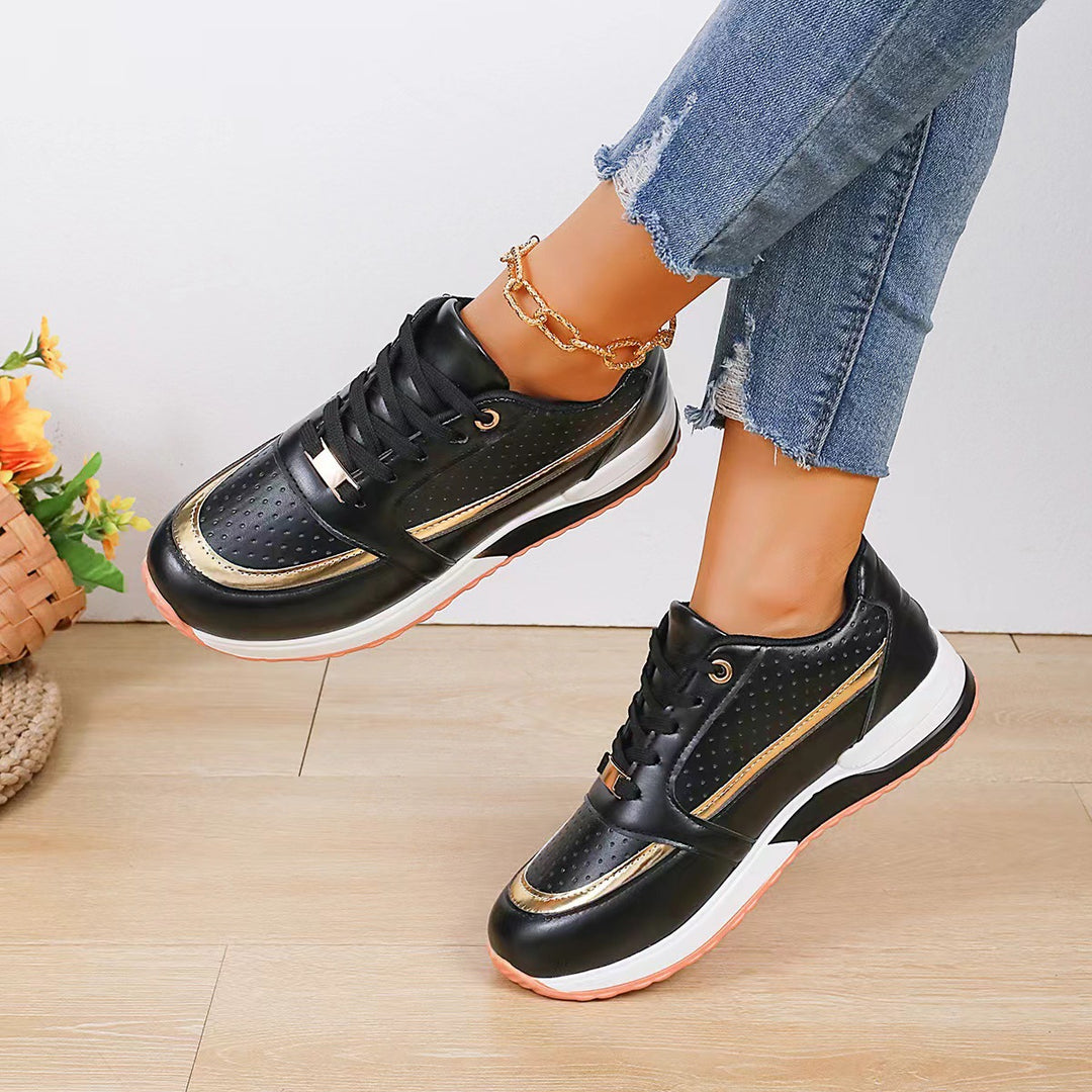 Dame Sporty Trend Sneakers med åndbart overdel Stilla