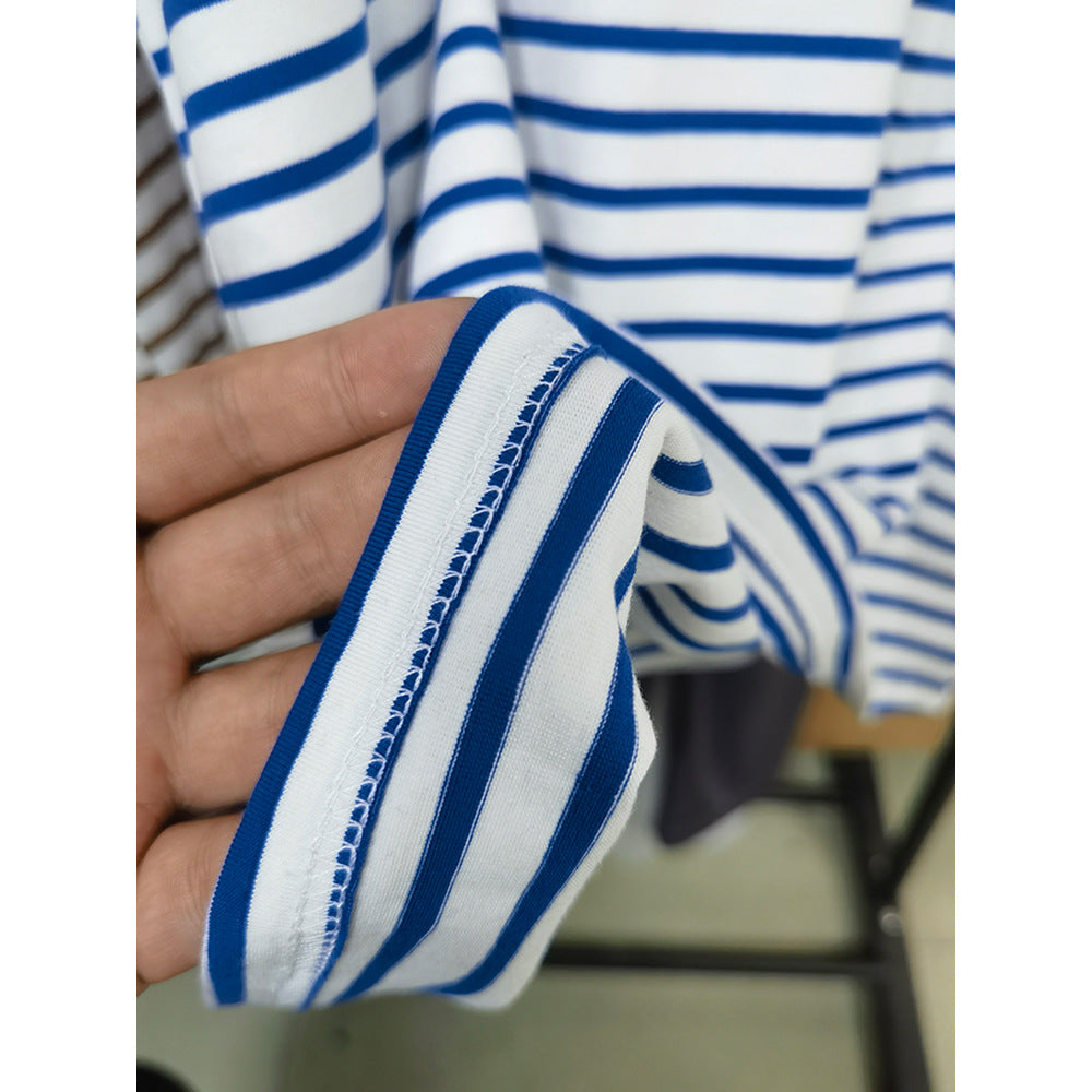 Dame stribet T-shirt Stilla