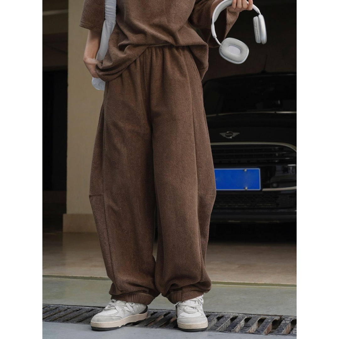Kvinders behagelige fritidbukser med elastisk talje og løs pasform Stilla