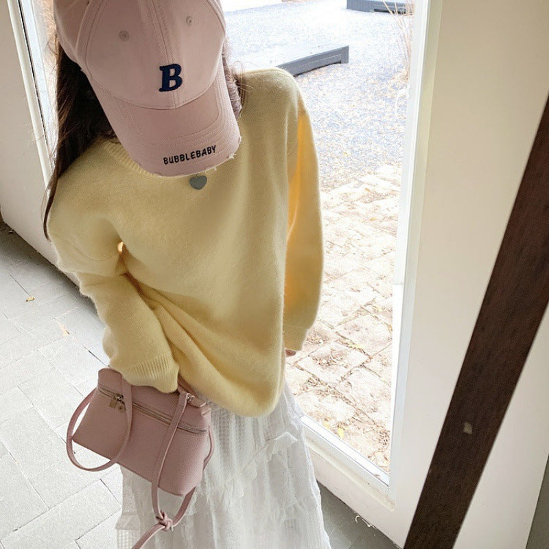 Kvinders komfortable strikket sweater med oversized snit Stilla