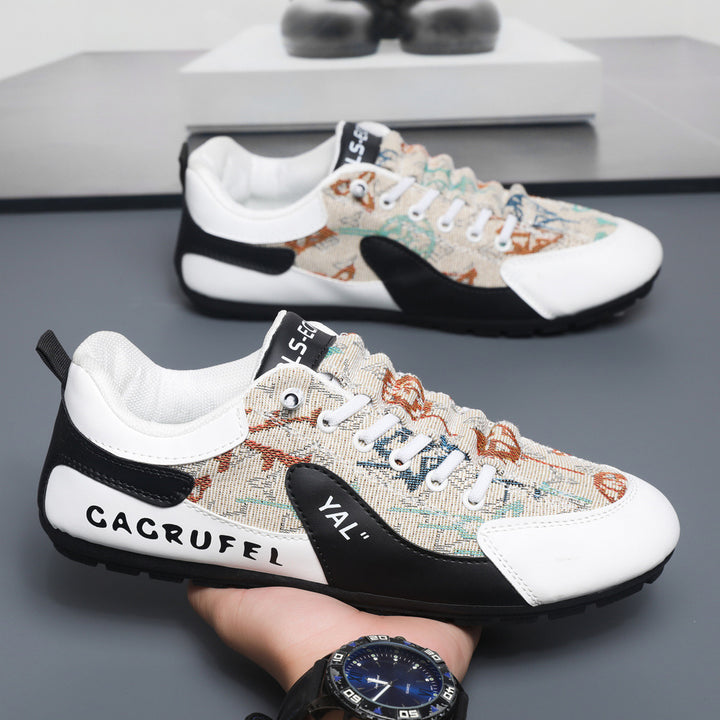 Femme Sporty Multi-Texture Atletik Sneakers Stilla