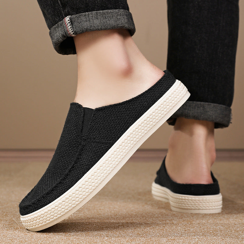Dame Casual Slip-On Mules med struktureret overflade Stilla