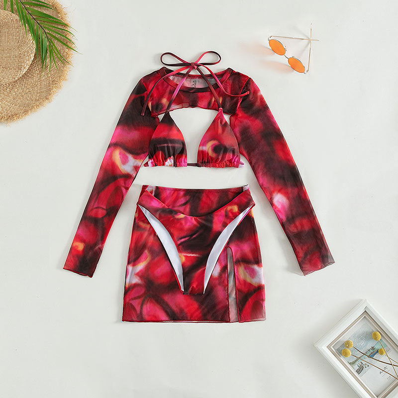 Dame mode ensemble med cut-out design Skovae