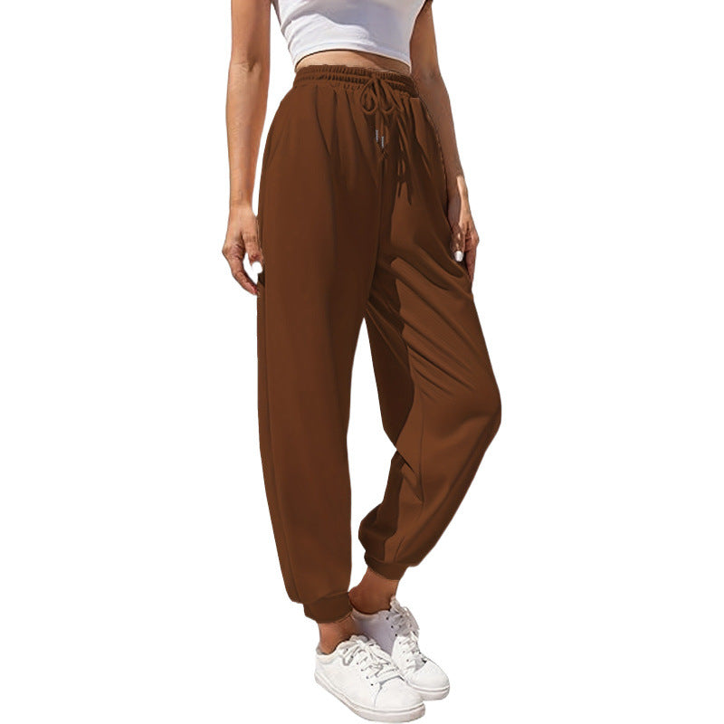 Femme Styleful Højtaljede Joggingbukser Stilla