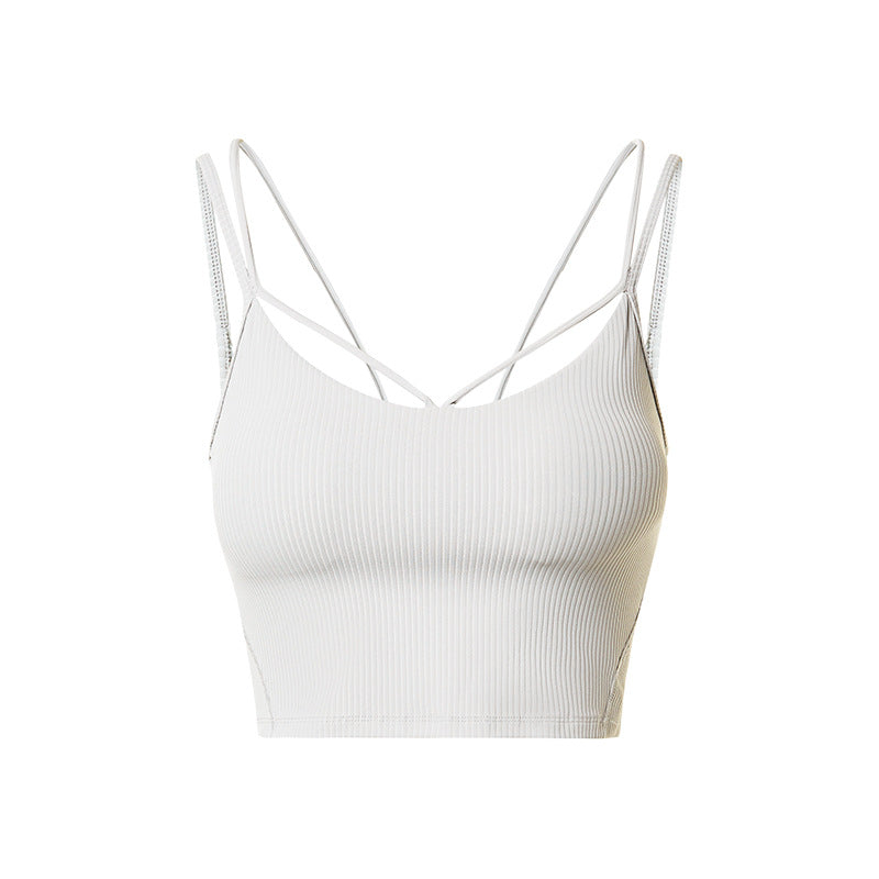 Stilla | Back Yoga Top Åndbar & Figurvenlig
