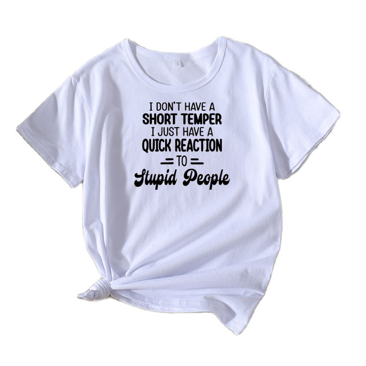 Kvinder sjovt citat T-shirt Stilla