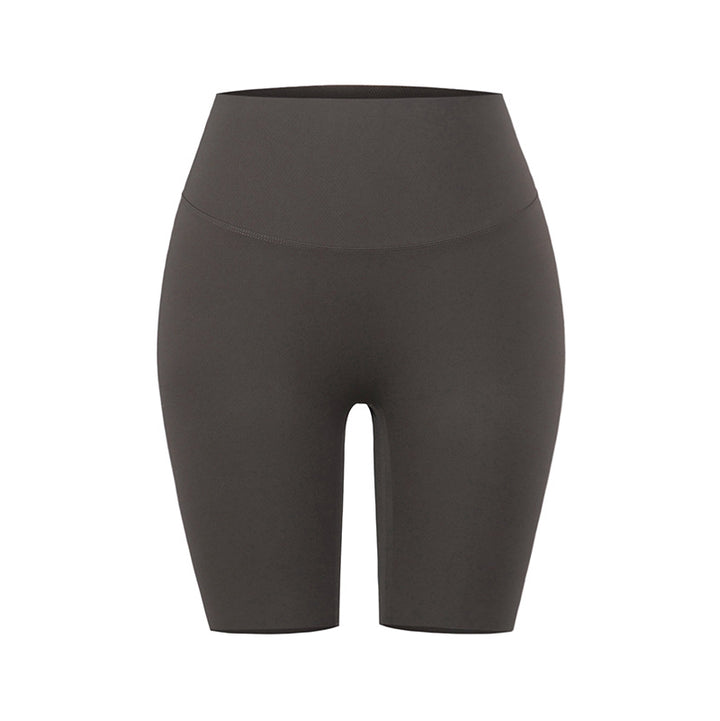 Dame high-waist sportshorts med åndbart materiale og elastisk komfortbånd Stilla