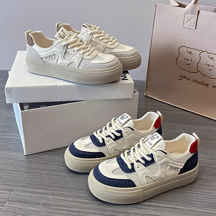 Dame Sporty Sneakers med åndbart overmateriale og skridsikker sål Stilla