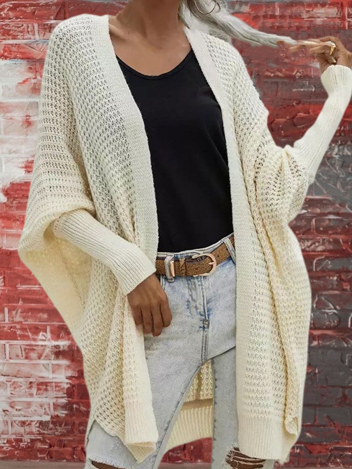 Dame Oversized Strikjakke Stilla
