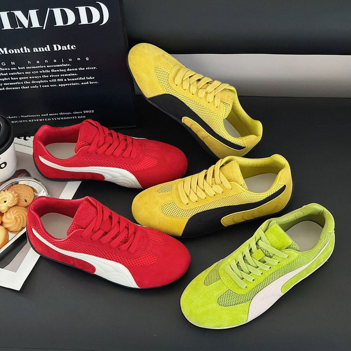 Dame Sporty Fritid-Sneakers med åndbare indsatser Stilla