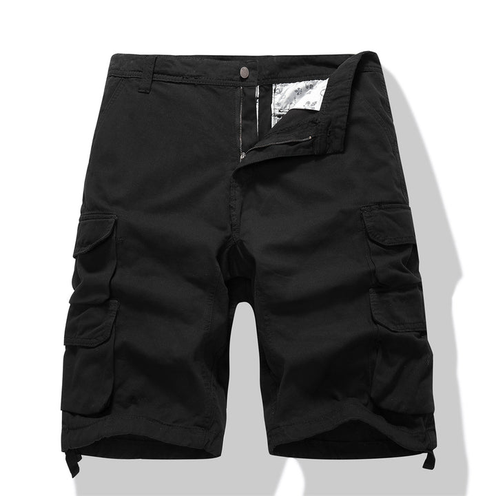 Herre cargo shorts med praktiske sidelommer og åndbart bomuldsblanding Stilla