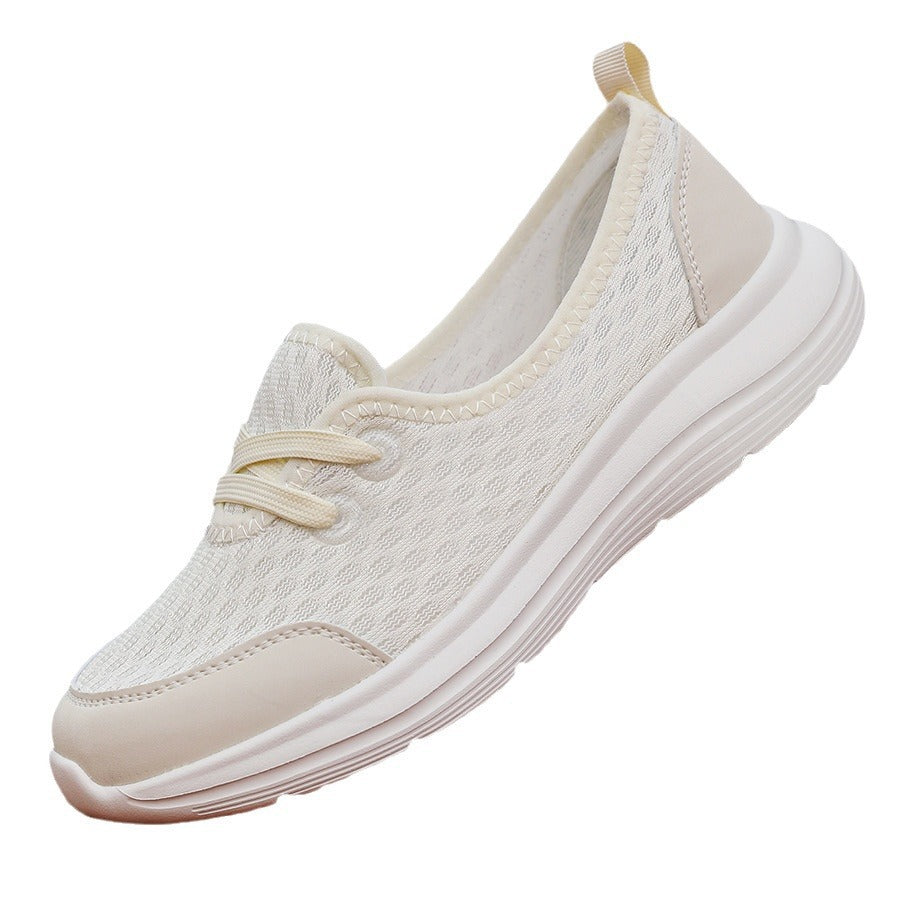 Dame nan åndbar slip-on sneakers med viskoelastisk indlægssål og skridsikker sål Skovae