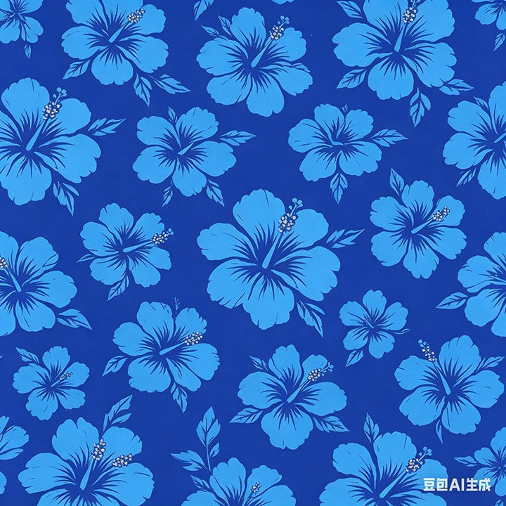 Dame Triangel-Bikini-Sæt med blomsterdesign Skovae