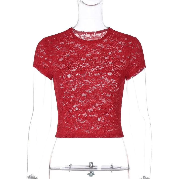 Dame Spids-Crop-Top Skovae