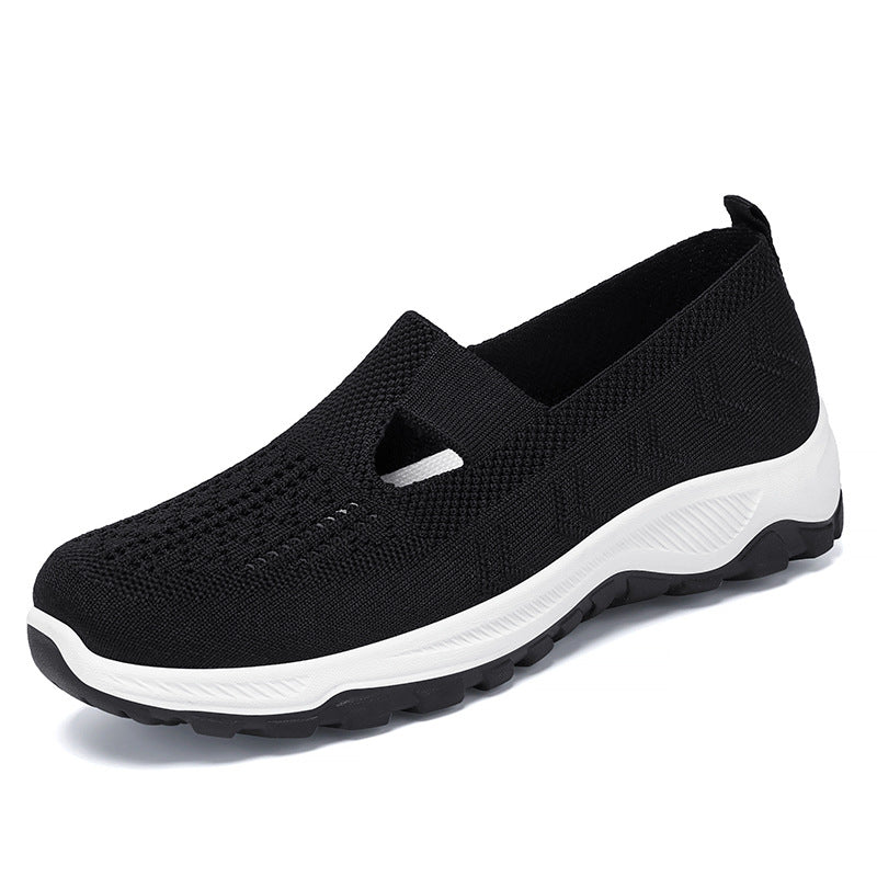 Dame Slip-On Fritidssko med åndbar overfladestruktur og skridsikker sål Stilla