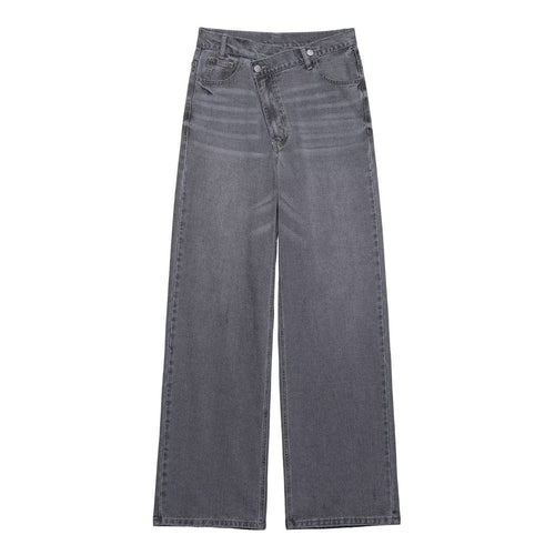 Dame bredde jeans med moderne snit Stilla