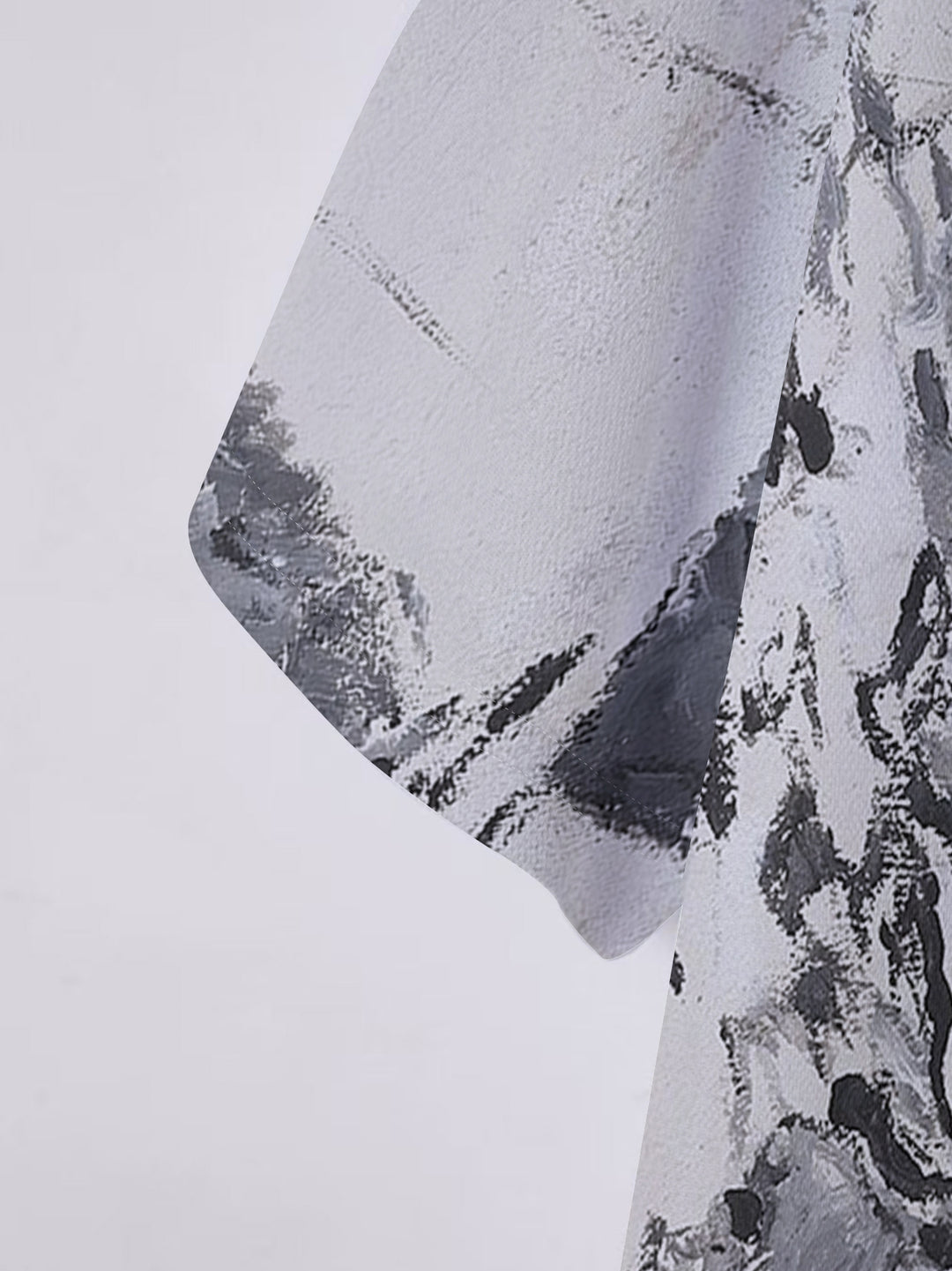 Herrer polo-shirt med moderne kunstnerisk design og åndbare egenskaber Stilla