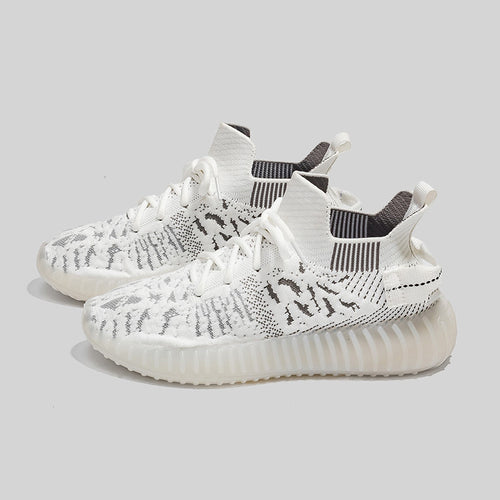 Dame Sporty Sneakers med elastisk strikkonstruktion og skridsikker sål Stilla