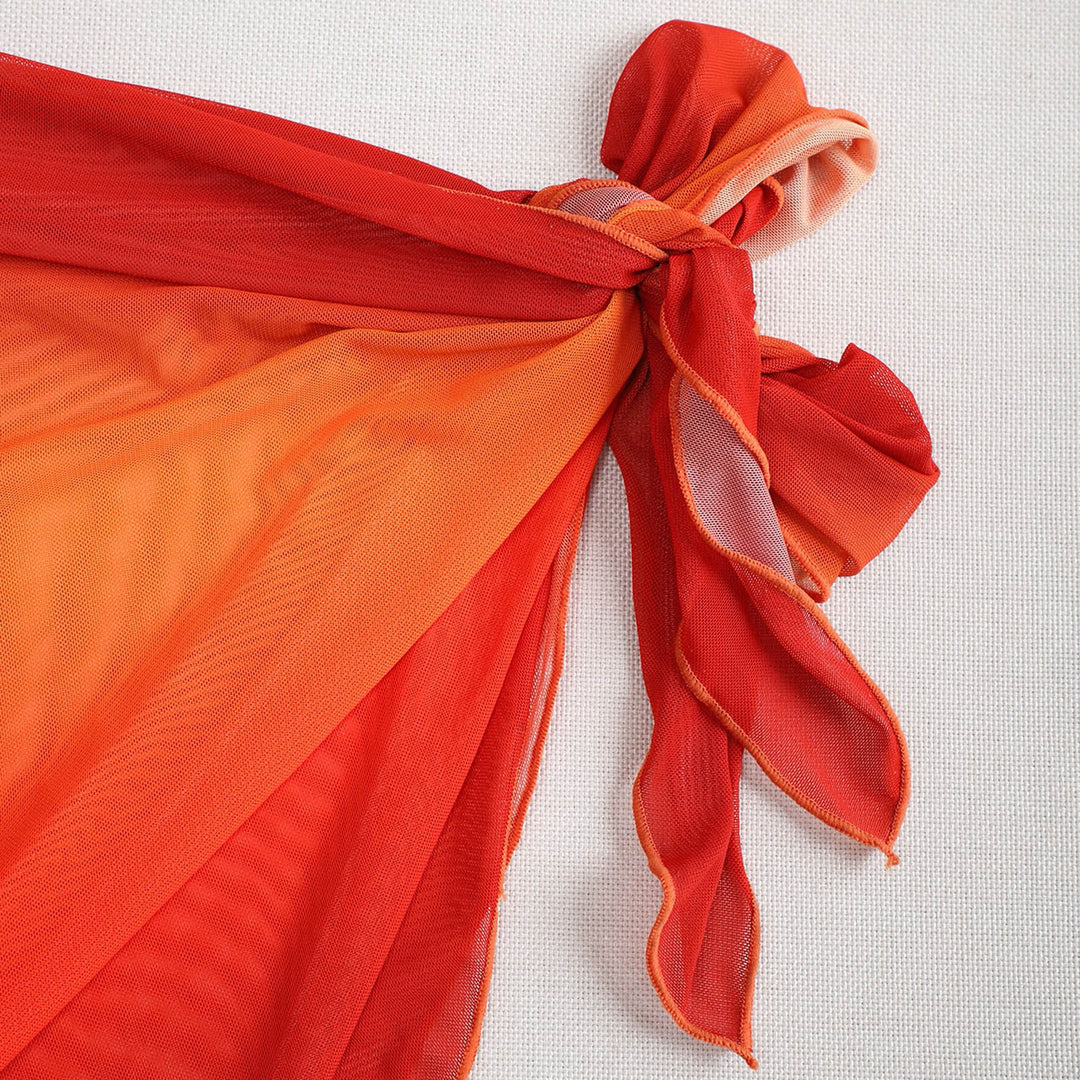 Dame Wrapping Skirt i let Chiffon Skovae