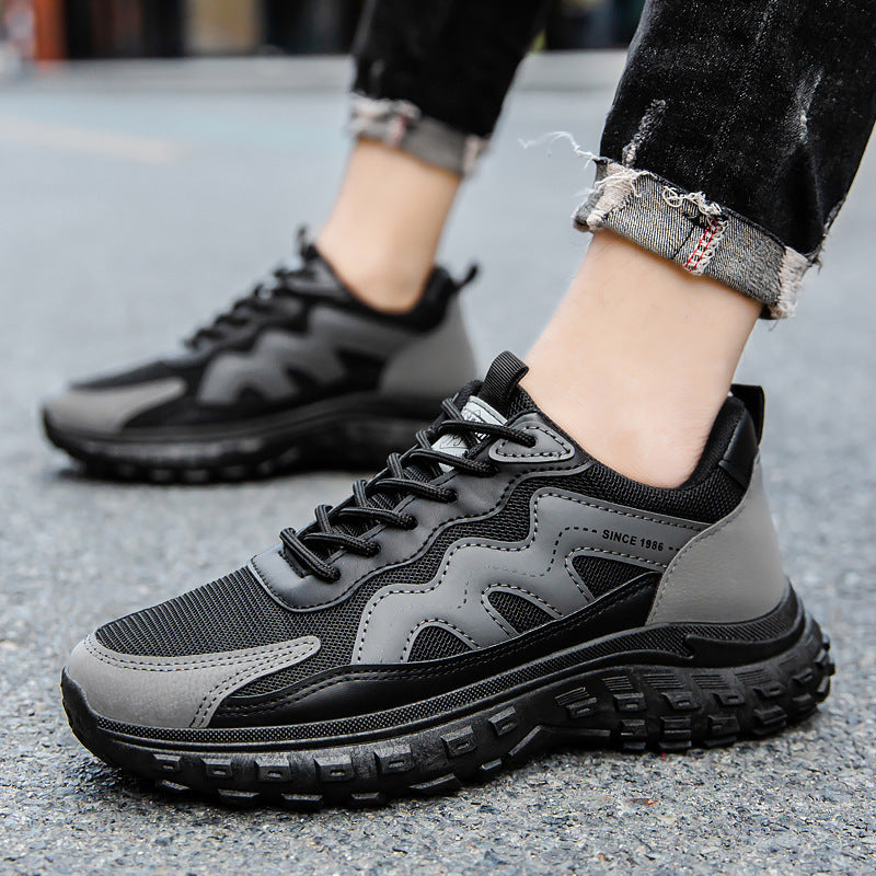 Herrer Multifunktionelle Outdoor-Sneakers med skridsikker sål og åndbart overmateriale Stilla
