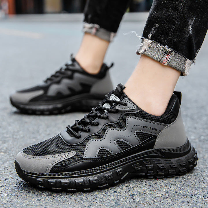 Herrer Multifunktionelle Outdoor-Sneakers med skridsikker sål og åndbart overmateriale Stilla