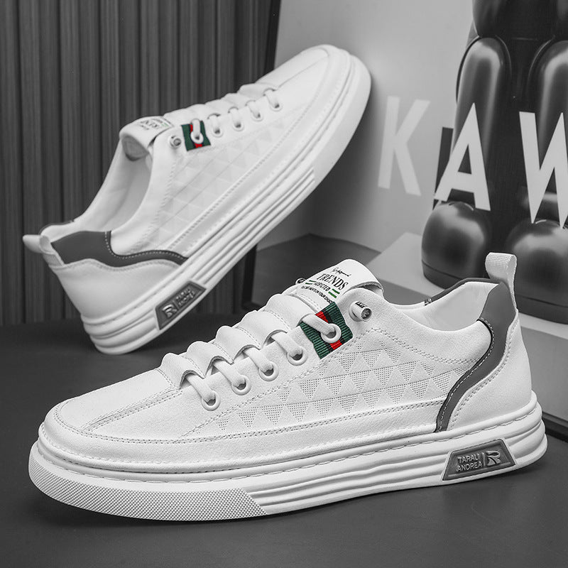 Herre Fritid Tekstureret Low-Top Sneakers Stilla
