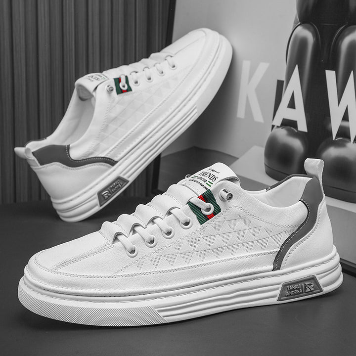 Herre Fritid Tekstureret Low-Top Sneakers Stilla
