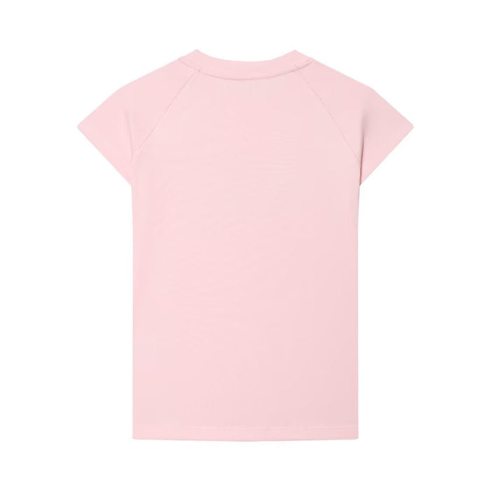 Dame T-shirt med moderne skrift og afslappet snit Skovae