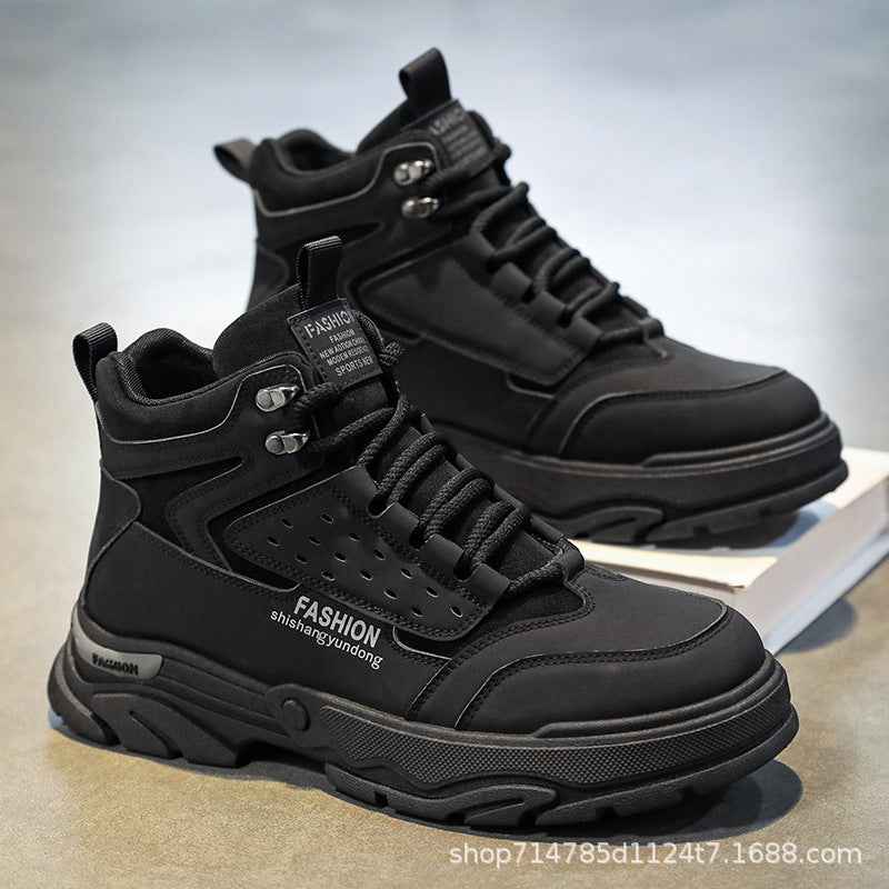 Herrer Rugged Utility High-Top Sneakers Stilla